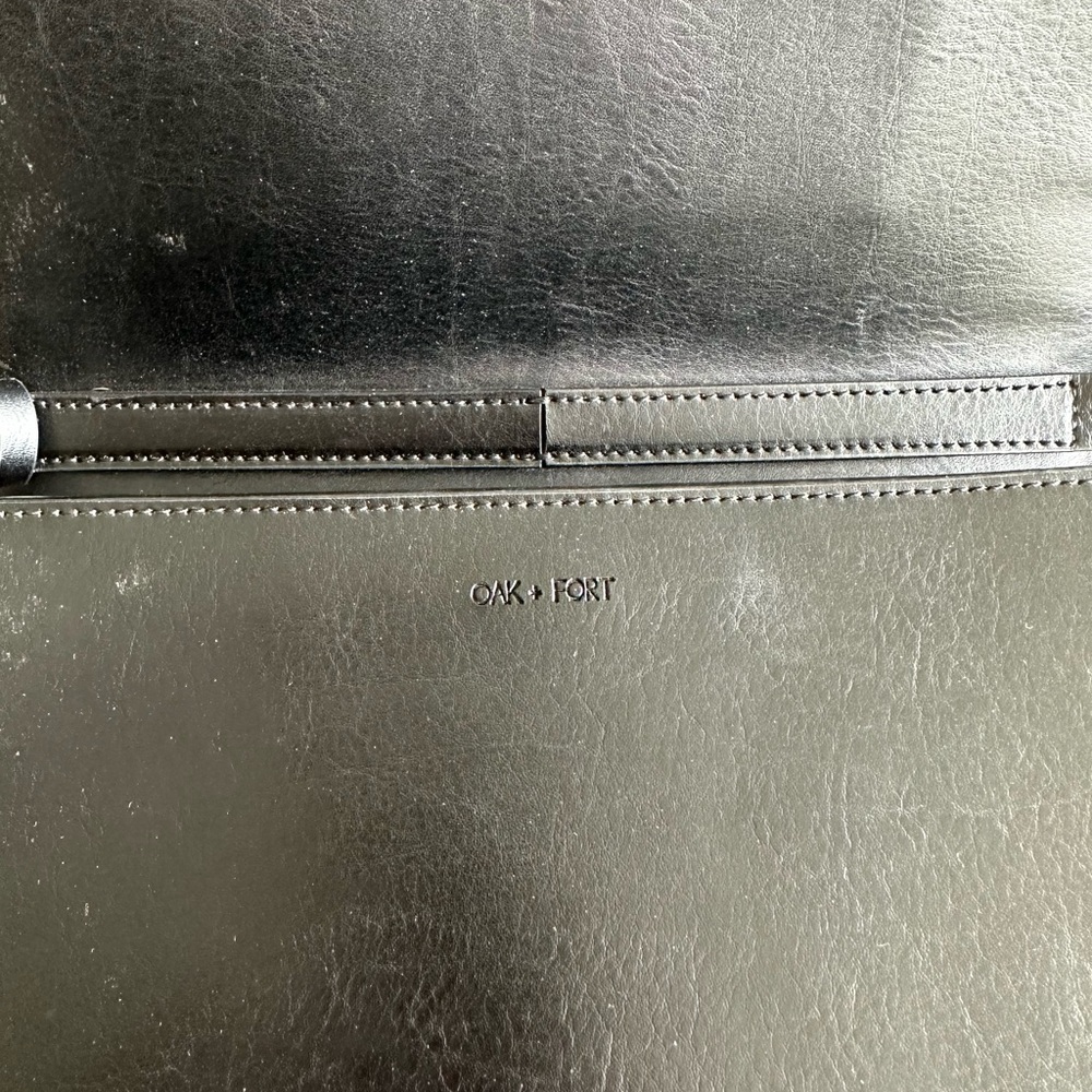 NWT Oak + Fort Black Crossbody Bag - Picture 5 of 12
